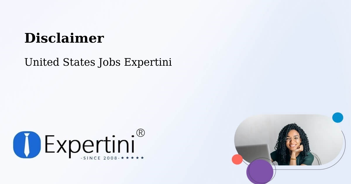 Disclaimer – Summerville - United States Jobs Expertini